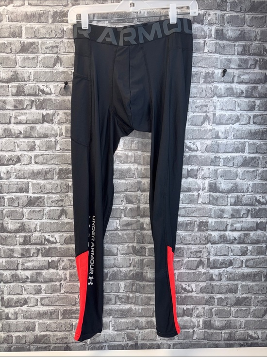 Under Armour Other - Under Armour Black Leggings with colored Lower Panels